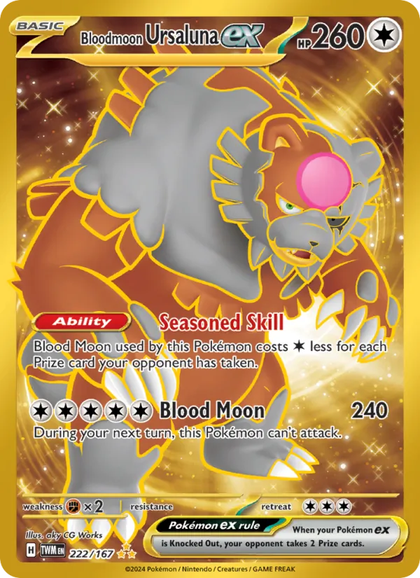 Bloodmoon Ursaluna ex #222/167