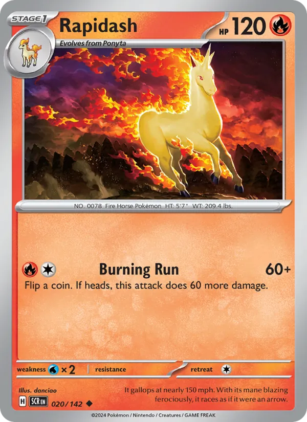 Rapidash #20/142