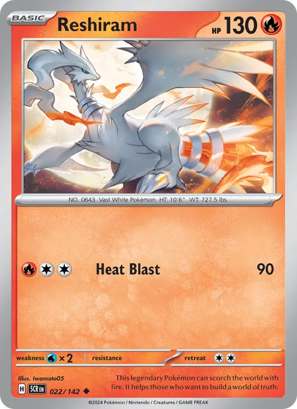 Reshiram #22/142