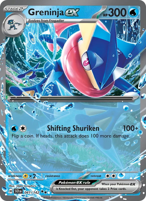 Greninja ex #41/142