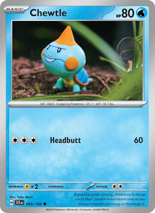 Chewtle #43/142