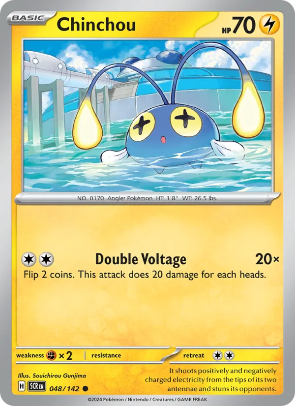 Chinchou #48/142