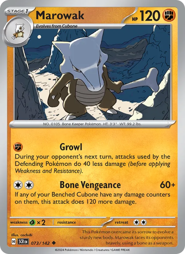Marowak #73/142