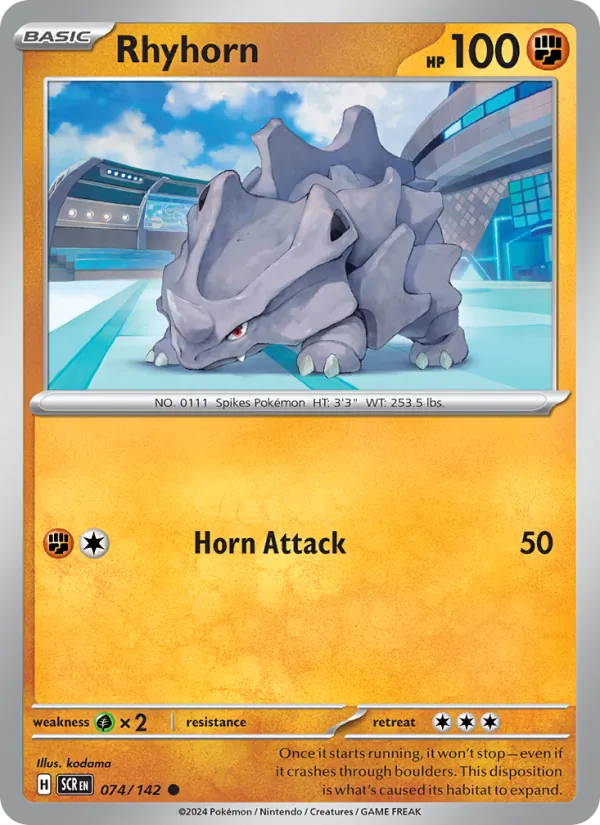 Rhyhorn #74/142