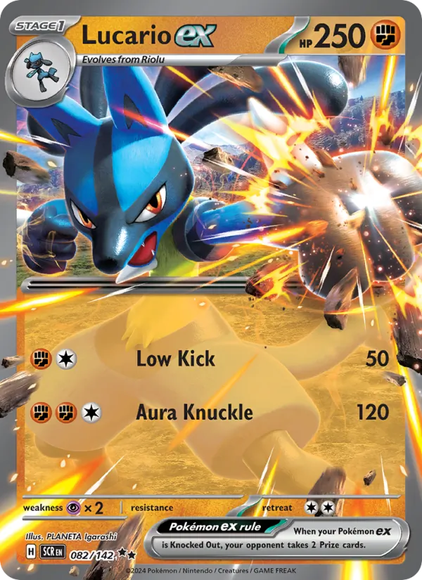 Lucario ex #82/142
