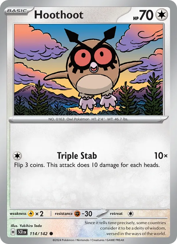 Hoothoot #114/142