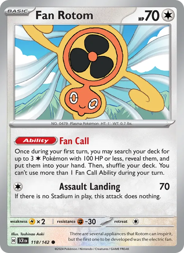 Fan Rotom #118/142