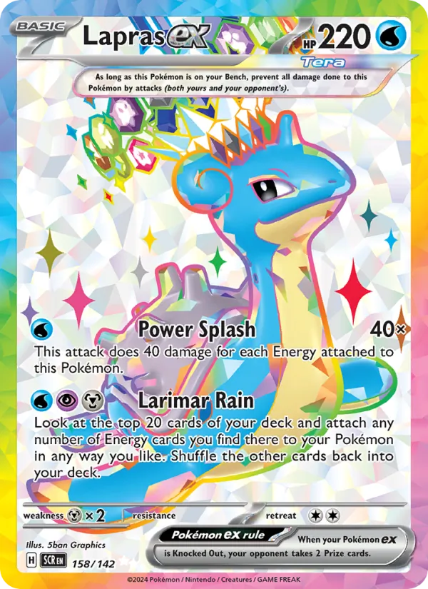 Lapras ex #158/142