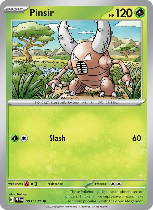 Pinsir #3/131