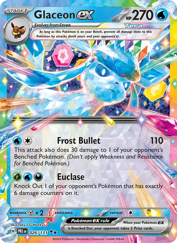 Glaceon ex #26/131