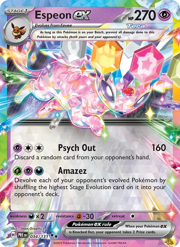Espeon ex #34/131