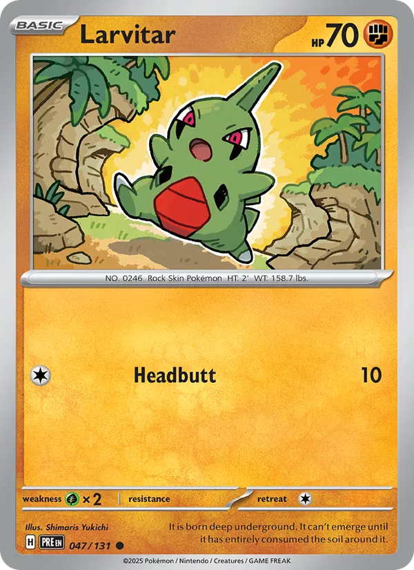 Larvitar #47/131
