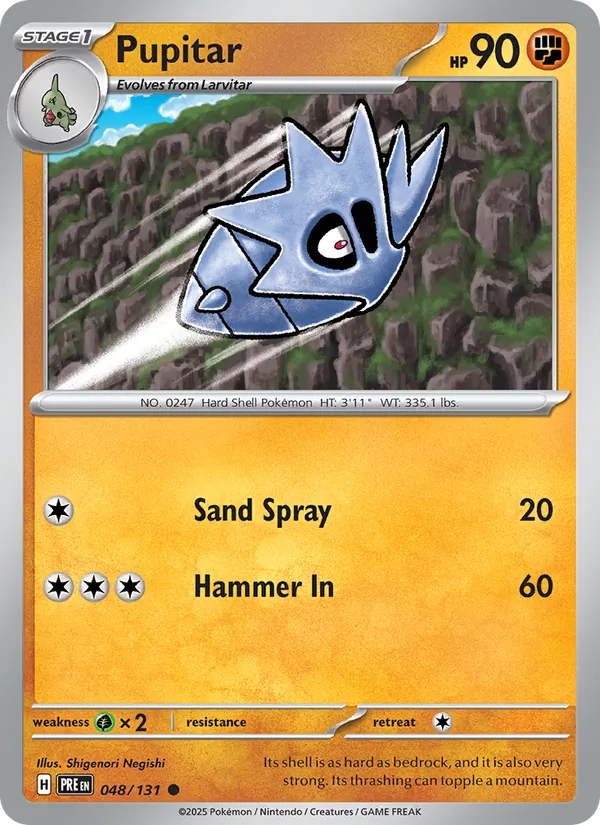Pupitar #48/131