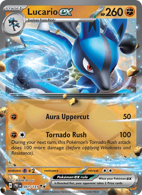Lucario ex #51/131