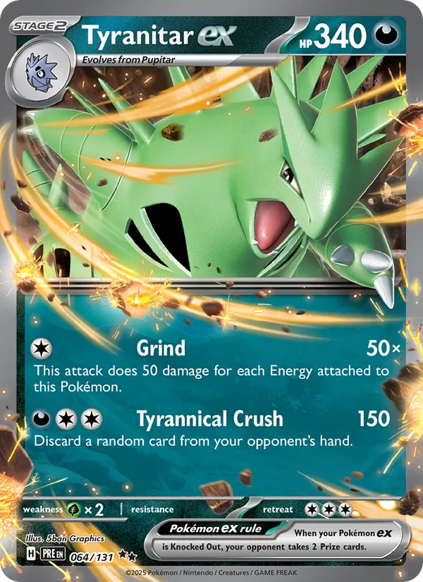 Tyranitar ex #64/131