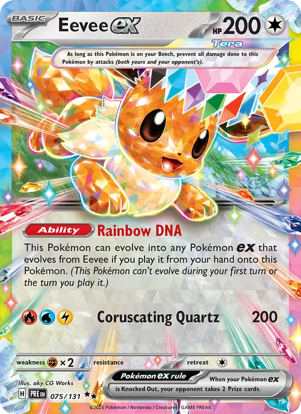 Eevee ex #75/131