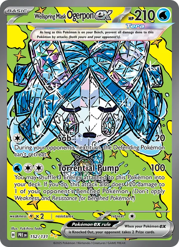 Wellspring Mask Ogerpon ex #152/131
