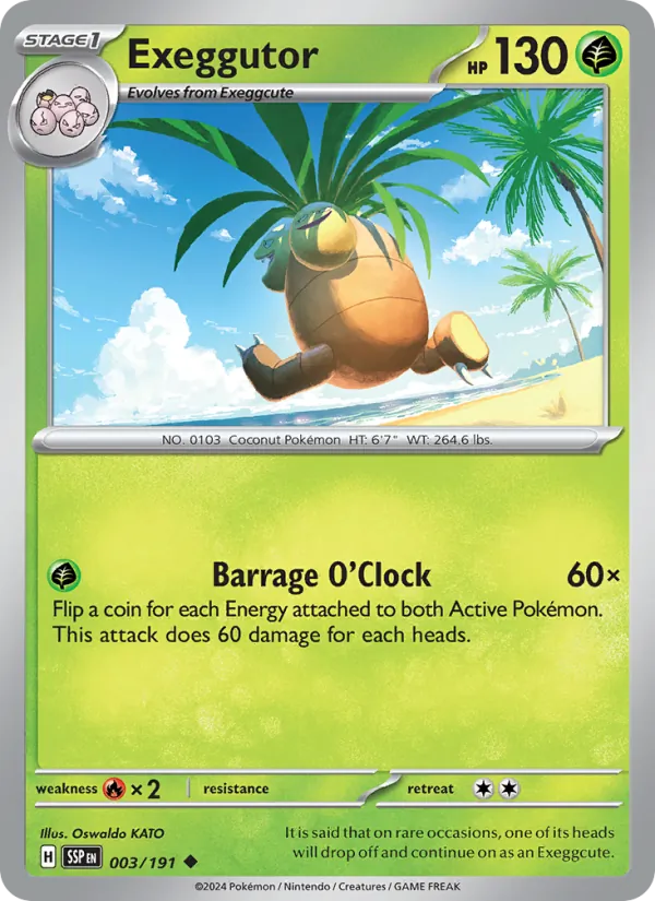Exeggutor #3/191