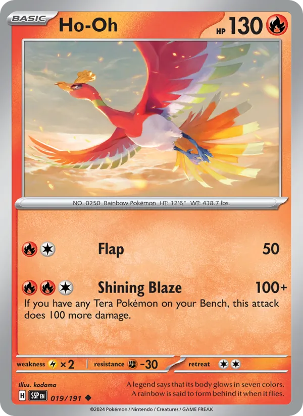 Ho-Oh #19/191