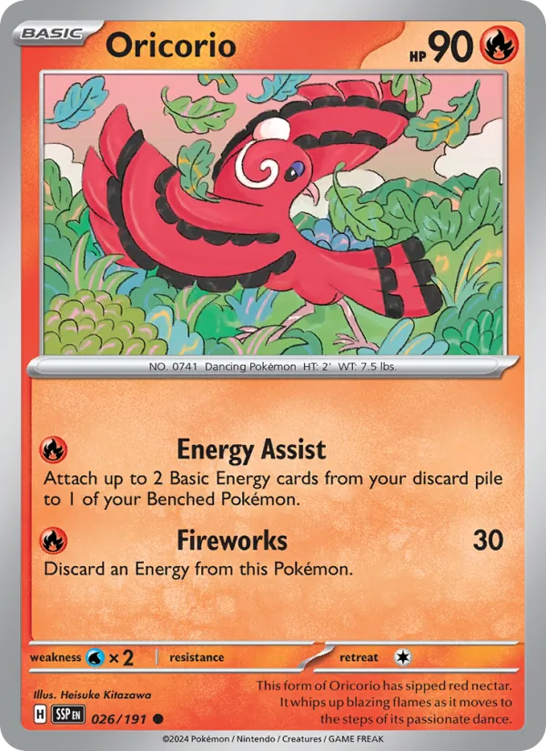 Oricorio #26/191
