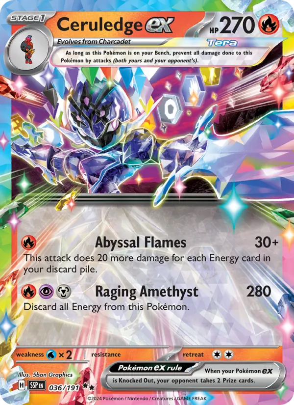 Ceruledge ex #36/191