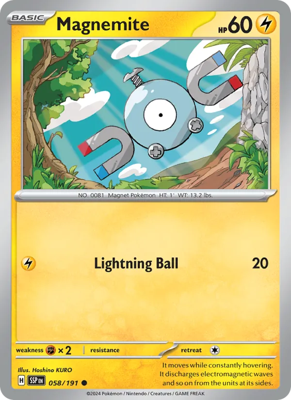 Magnemite #58/191