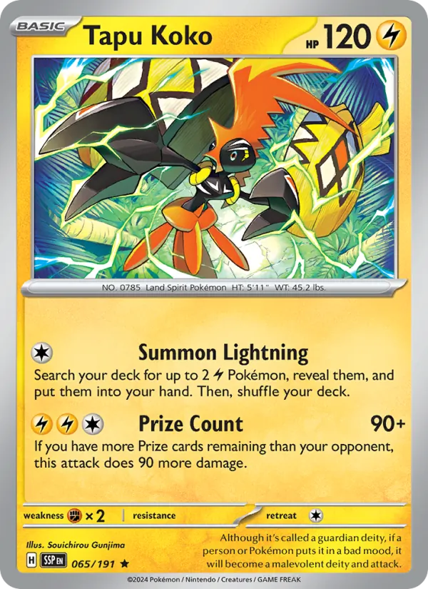 Tapu Koko #65/191