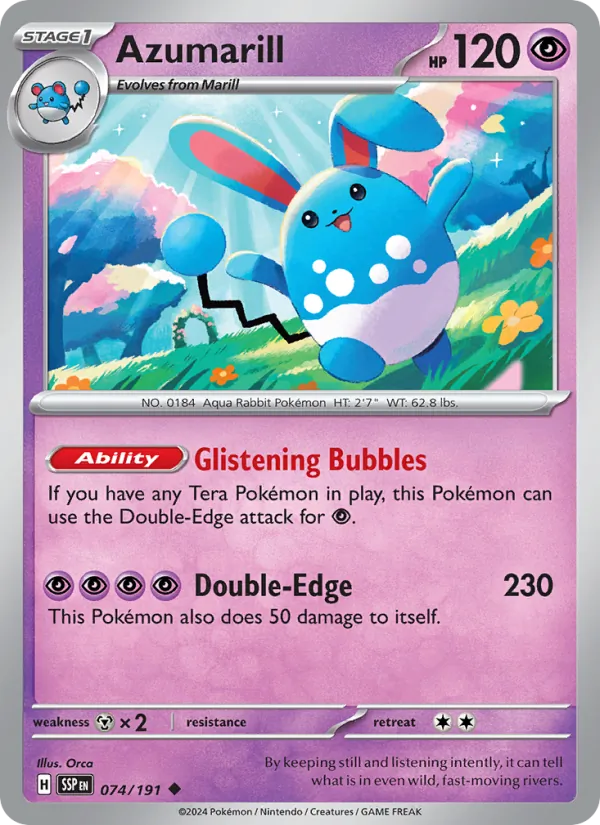 Azumarill #74/191