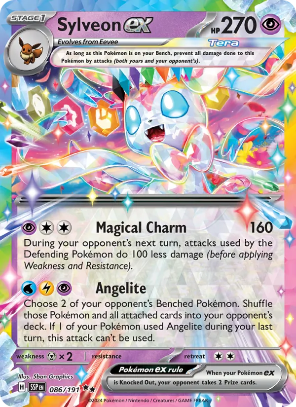 Sylveon ex #86/191