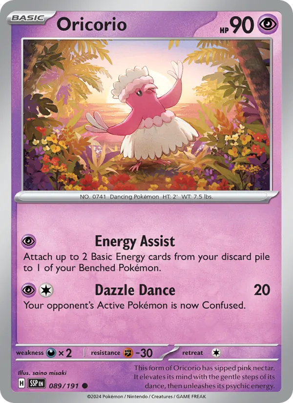 Oricorio #89/191