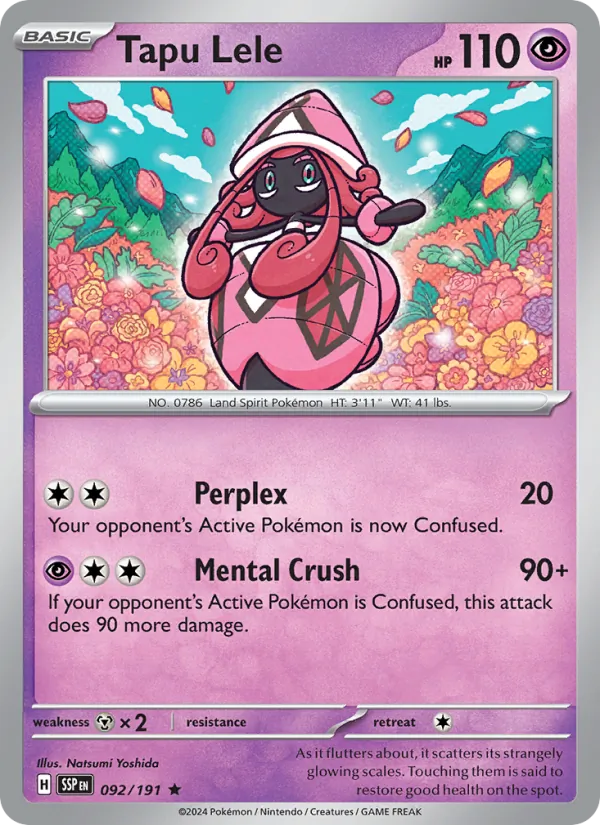 Tapu Lele #92/191