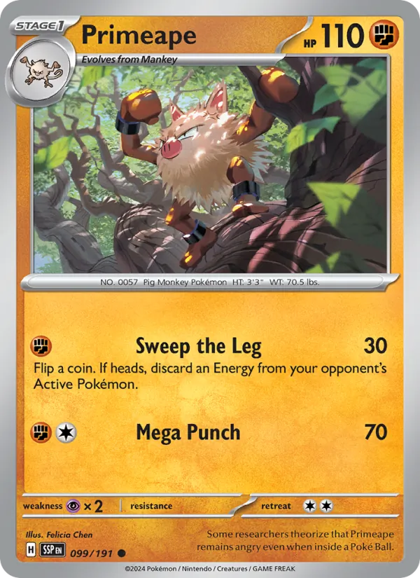 Primeape #99/191