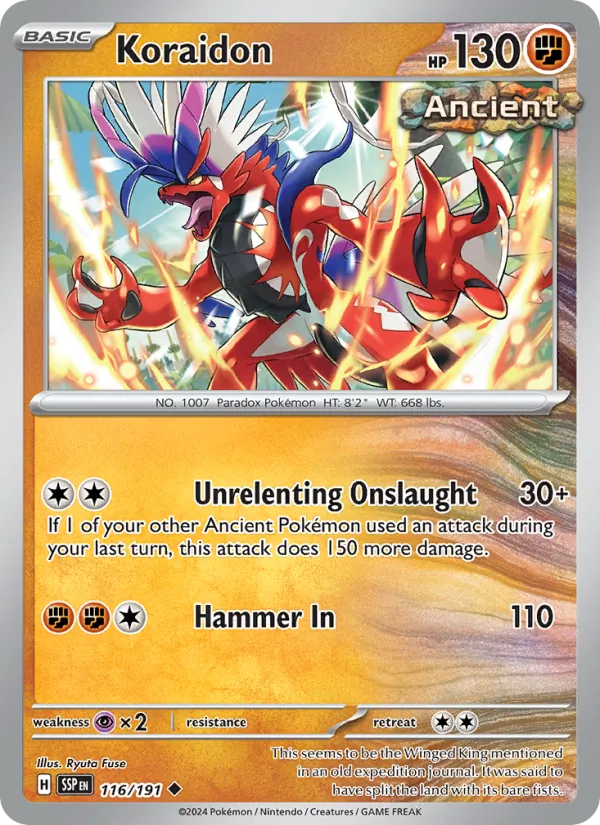 Koraidon #116/191