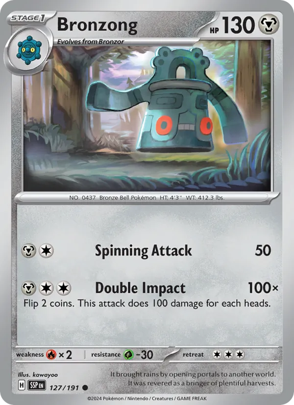 Bronzong #127/191
