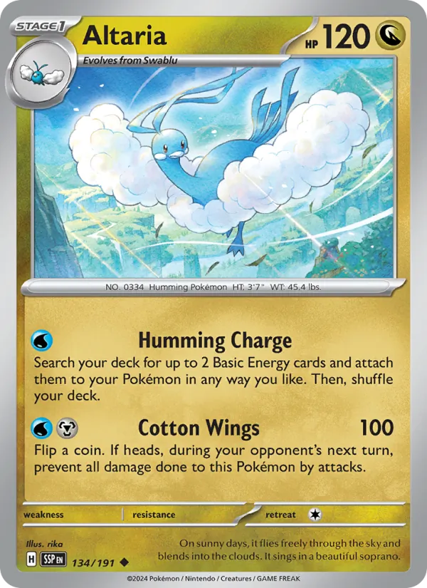 Altaria #134/191