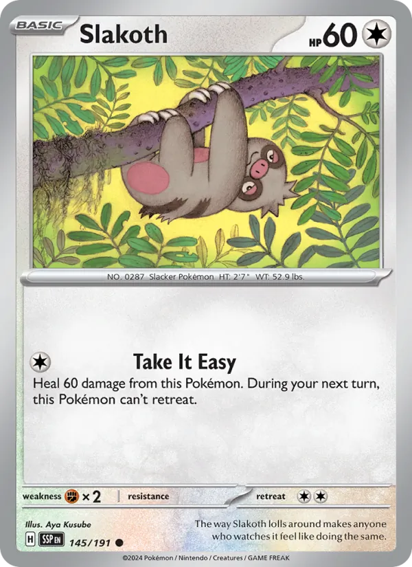 Slakoth #145/191