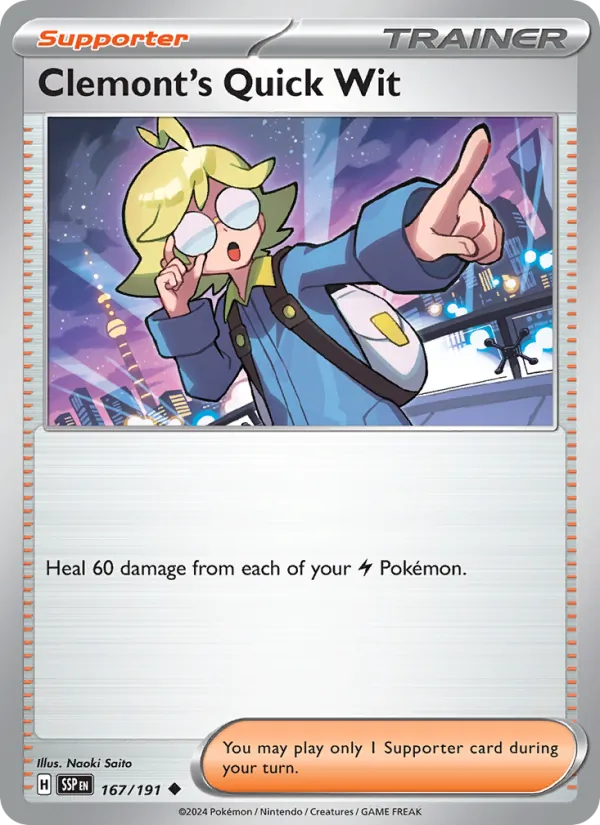 Clemont's Quick Wit #167/191