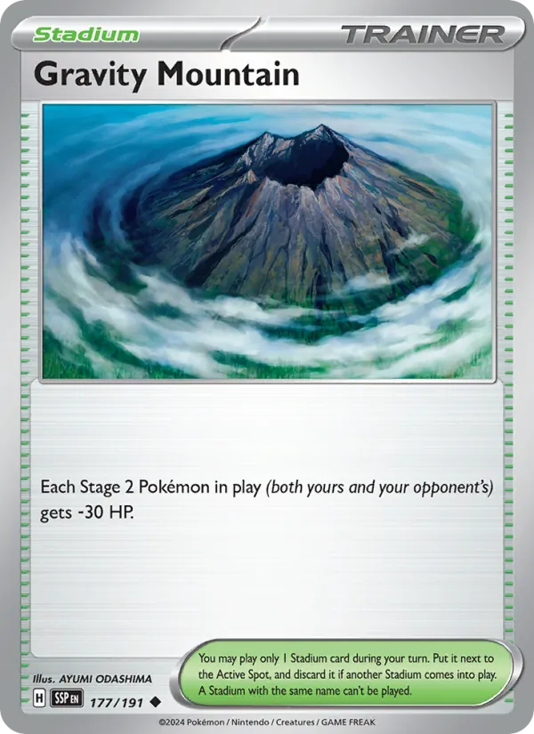 Gravity Mountain #177/191