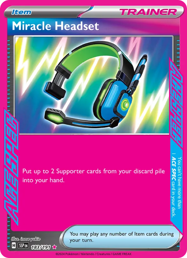 Miracle Headset #183/191