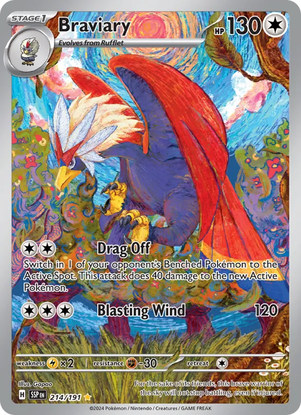 Braviary #214/191