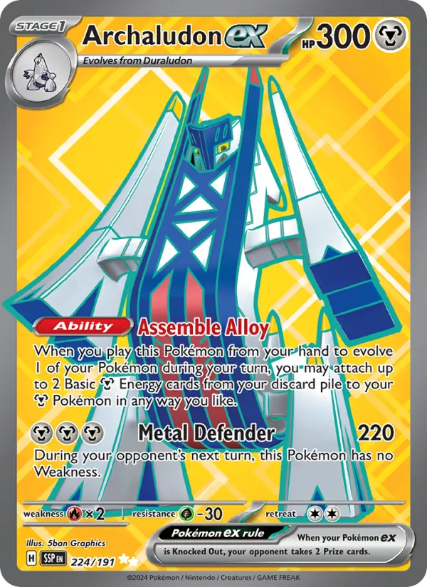 Archaludon ex #224/191