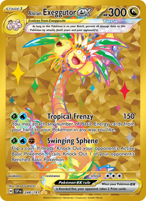 Alolan Exeggutor ex #248/191