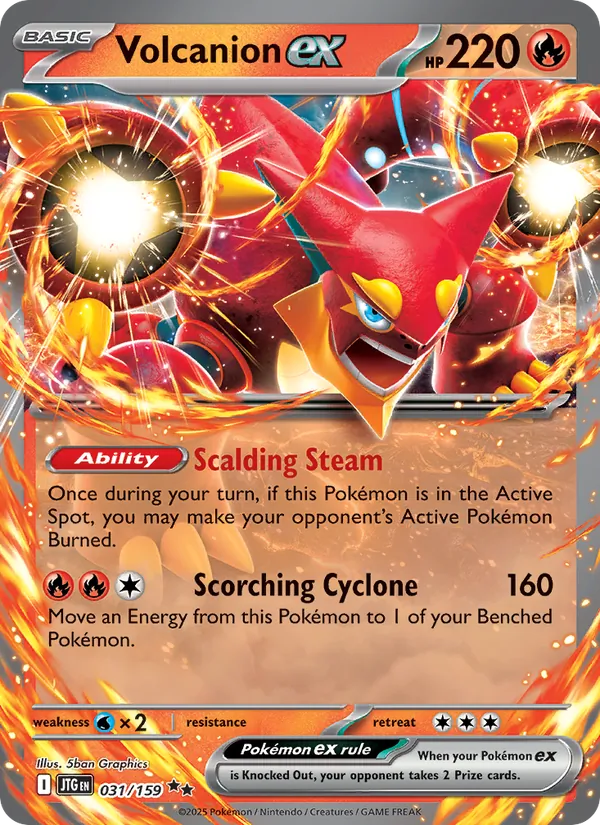 Volcanion ex #31/159