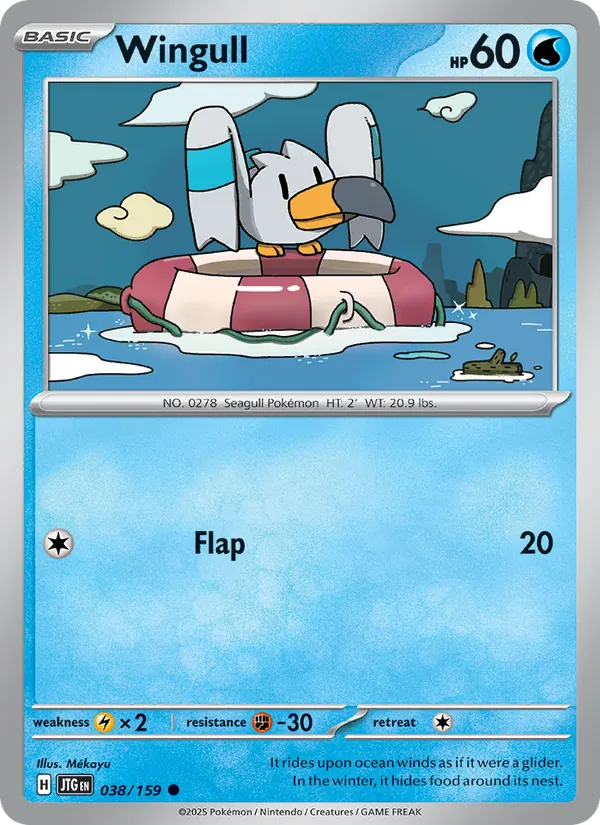 Wingull #38/159