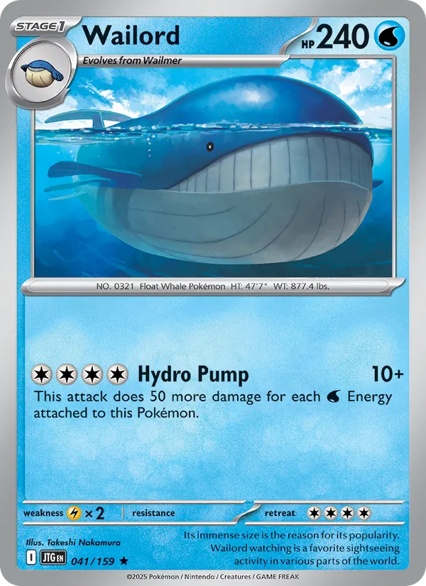 Wailord #41/159