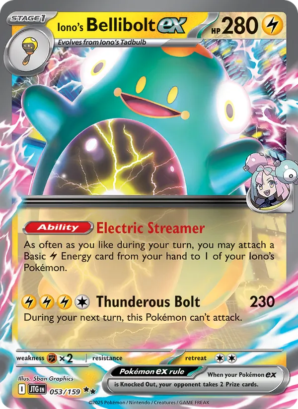 Iono's Bellibolt ex #53/159
