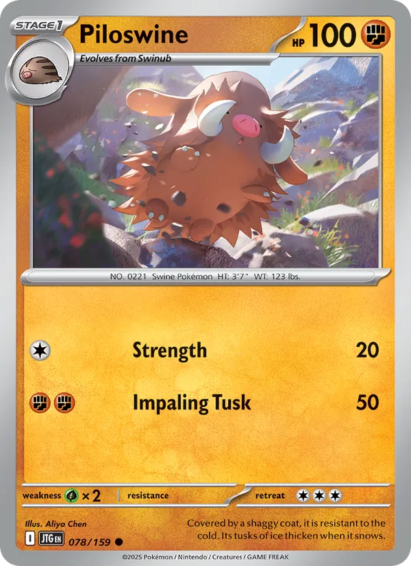 Piloswine #78/159