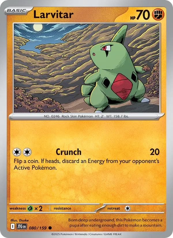 Larvitar #80/159