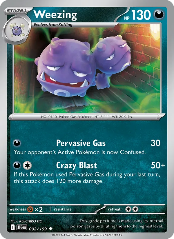 Weezing #92/159