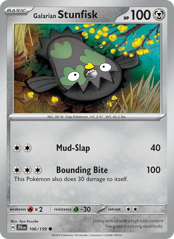 Galarian Stunfisk #106/159